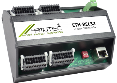 Yamutec 32 Kanal Ethernet Relais Modul Yamutec 32 Kanal Ethernet Relais Modul